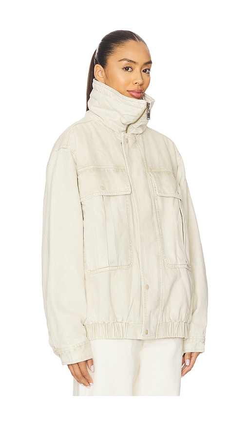  One Teaspoon Steppjacke In Ivory. Größe Xs. Also In M, L, Xl. 