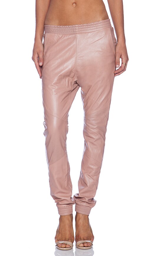 Leather Trackies