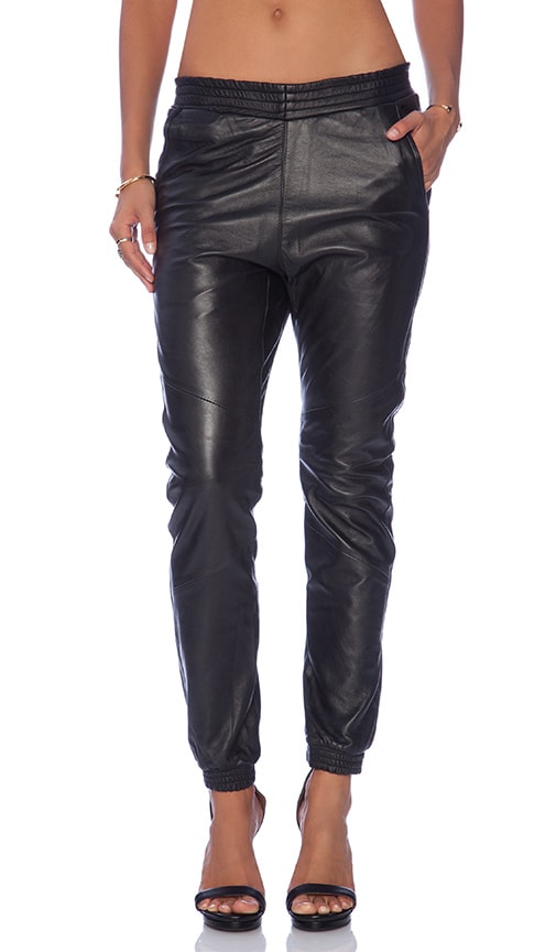 Leather Super Trackies