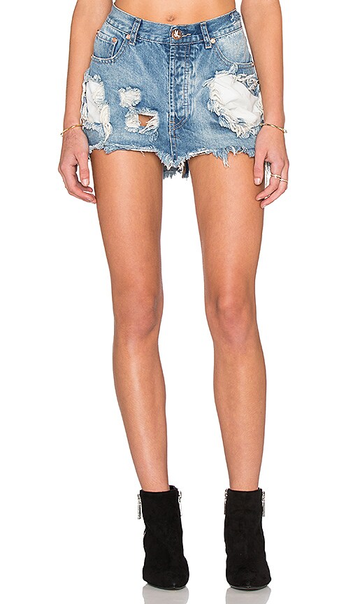 one teaspoon junkyard mini skirt