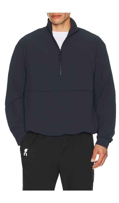 On Courtside 1/2 Zip Eaze Sweatshirt In Blue
