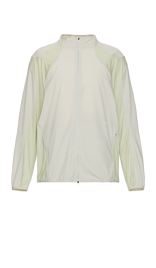 Shop On X Post Archive Facti (paf) Running Jacket In Modust & Chalk