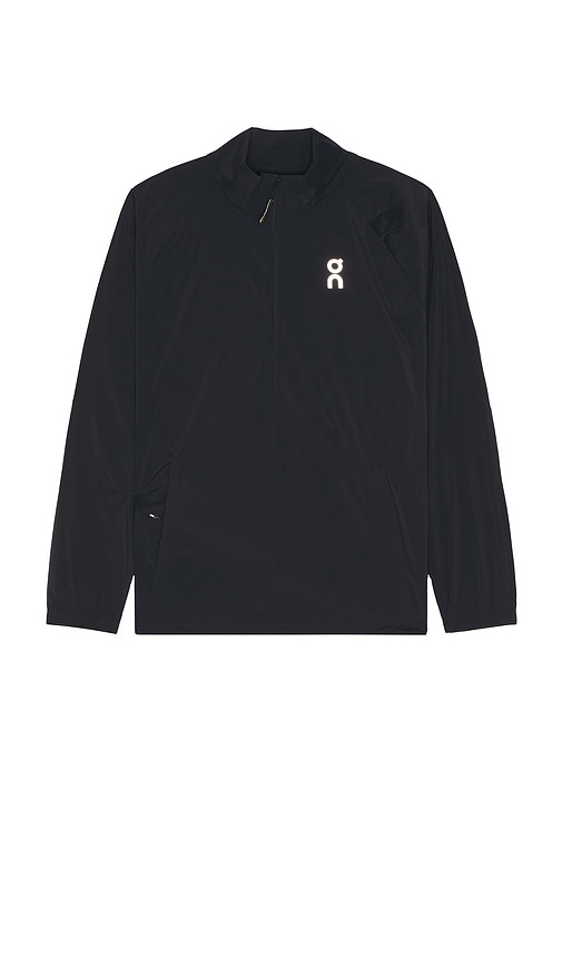 On All Day 1/2 Zip Jacket In Black