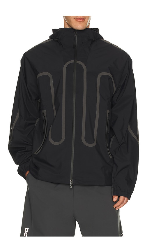 On X Bureau Borsche Waterproof Jacket Ik In Black