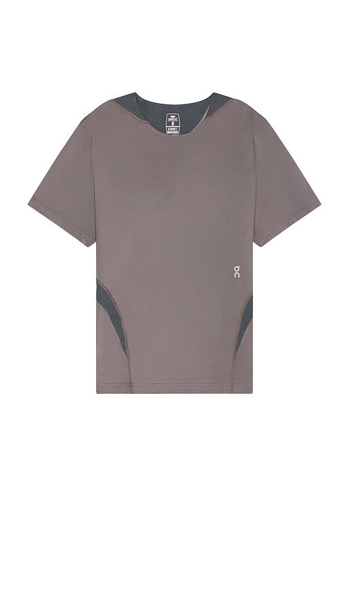 On x Post Archive Faction (PAF) T-shirt in Eclipse & Shadow