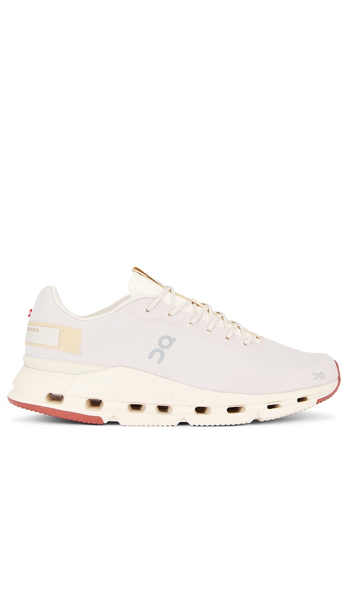 On Cloudnova Form Sneaker in Sand & Moon