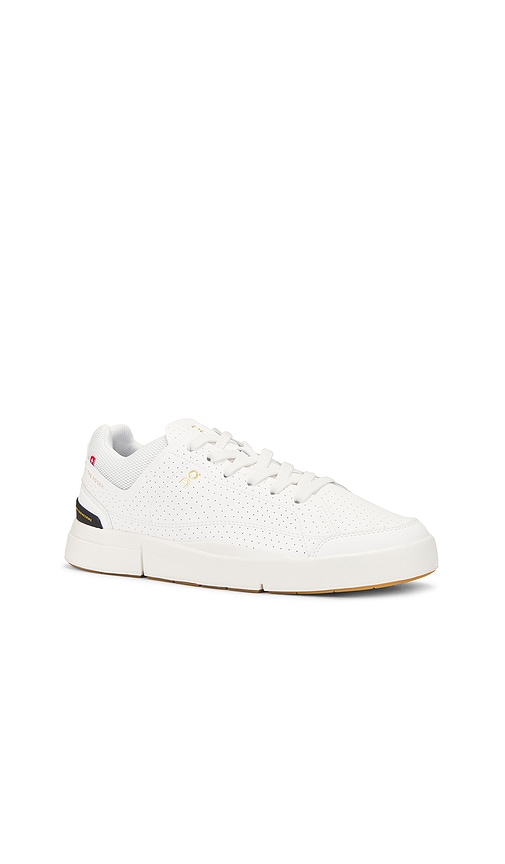 Shop On The Roger Centre Court Sneaker In White & Black