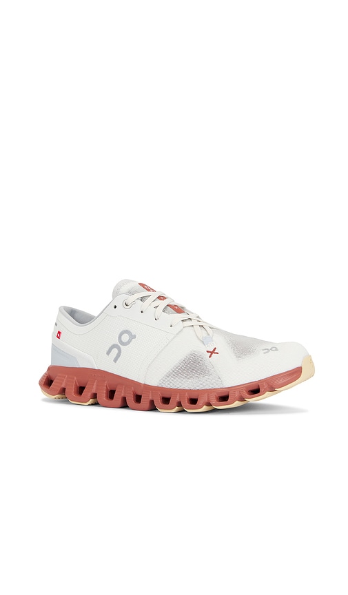 Shop On Cloud X 3 Sneaker In Cream