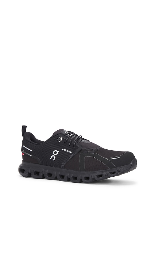 On Cloudmster Void Rubber-trimmed Mesh Running Sneakers In 黑色&黑色