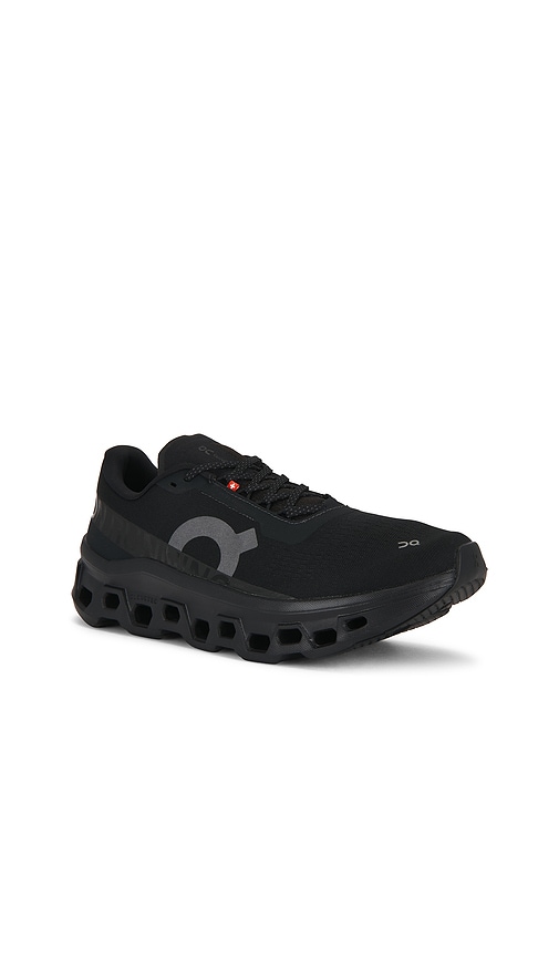 On Cloudmster 2 Rubber-trimmed Mesh Running Sneakers In Black