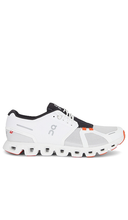 On Cloud 5 Push in White & Flame