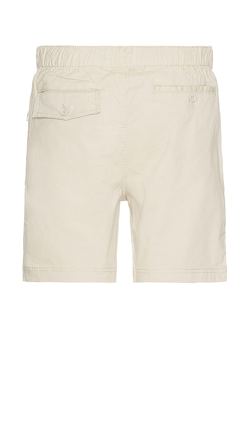 Shop Onia Garment Dye E-waist Shorts In Neutral