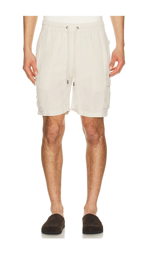 onia Air Linen Pull On Cargo Short