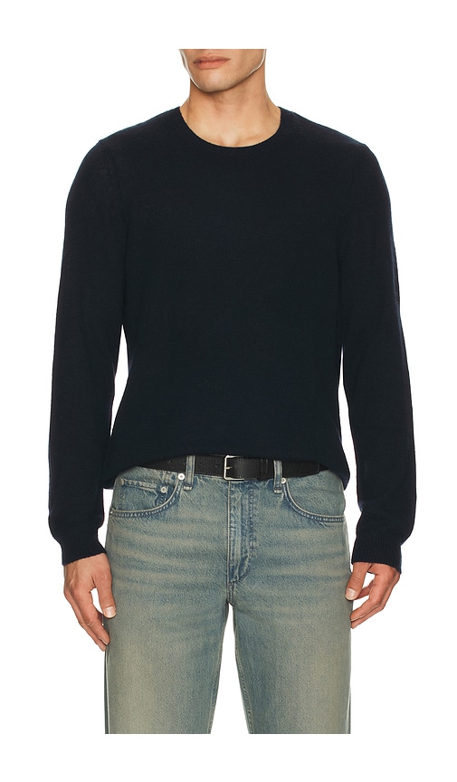 Onia Featherweight Cashmere Sweater In Black