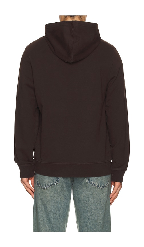 Onia Terry Pullover Hoodie In Brown