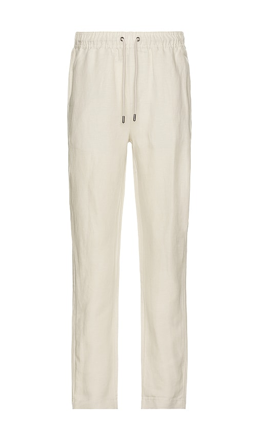 Air Linen Pull-On Pants in Grey. - size L (also in M, XL/1X) - onia - Modalova