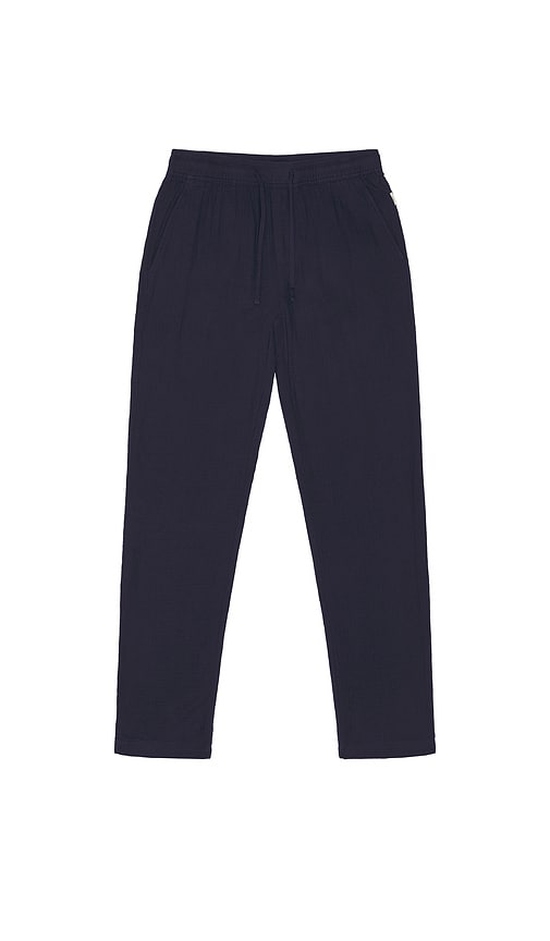 Cotton Gauze Pull On Pants in Navy. - size L (also in M, XL/1X) - onia - Modalova