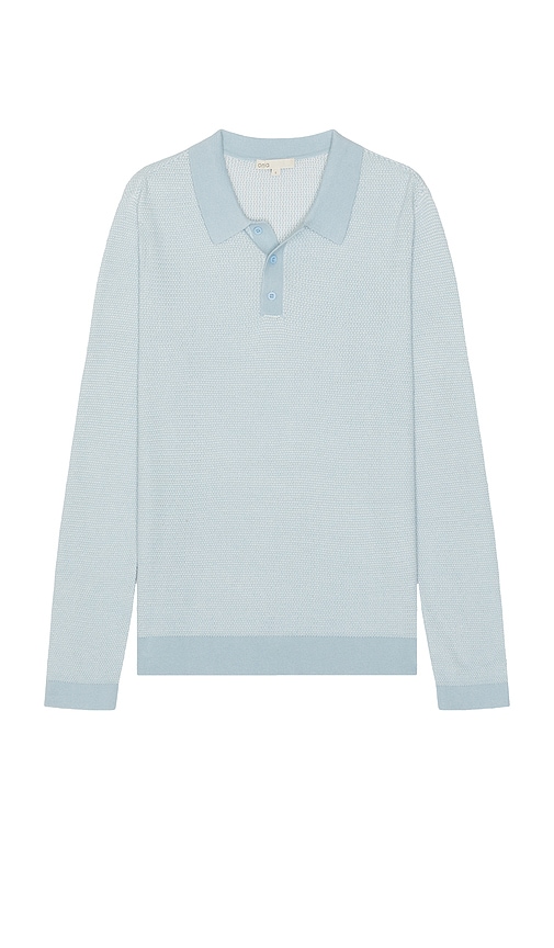 POLO MANCHES LONGUES TEXTURED en . Taille L. Also en M, S, XL/1X - onia - Modalova