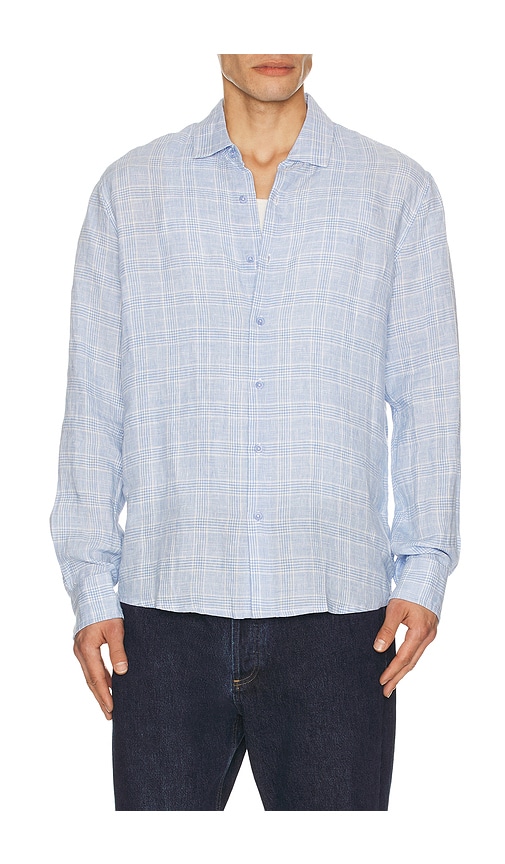 onia Linen Long Sleeve Shirt