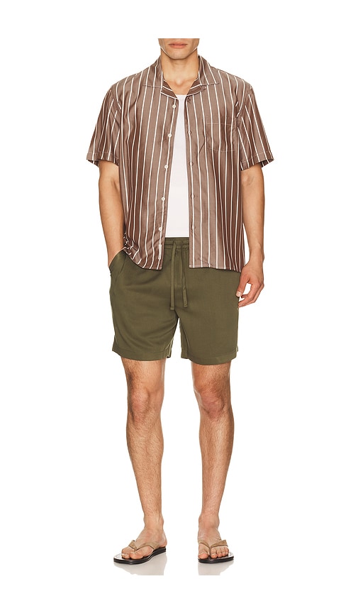  Onia Hemd Convertible In Brown. Größe S. Also In M, L, Xl/1x. 