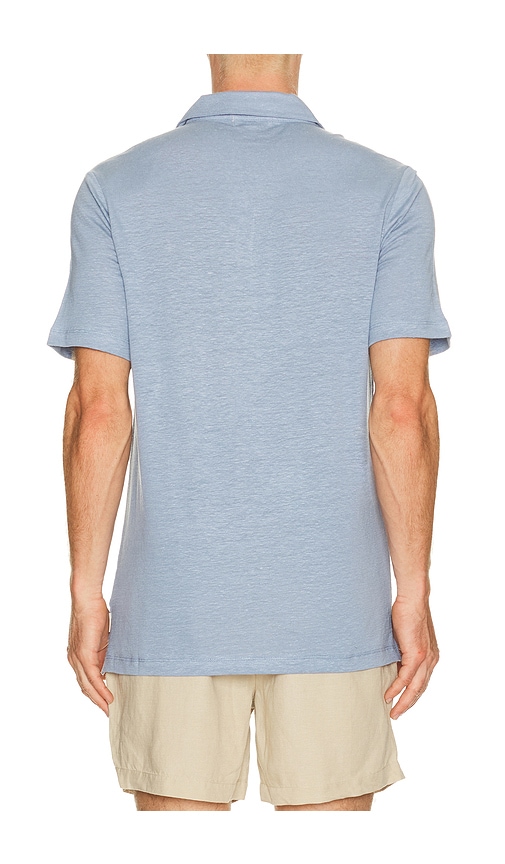 onia Shaun Stretch Linen Polo | Thumbnail 6