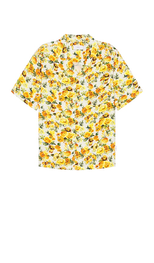 Shop Onia Camp Shirt In Yellow