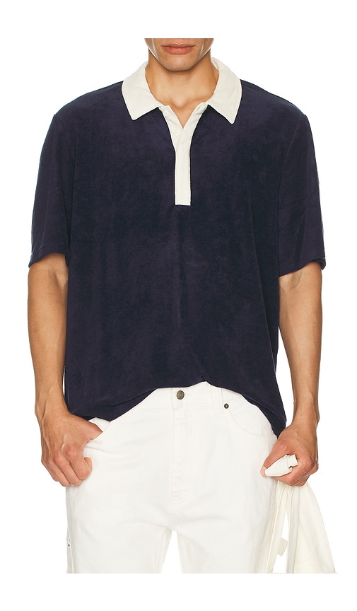  Onia Polohemd Oversized In Navy. Größe S. Also In M. 