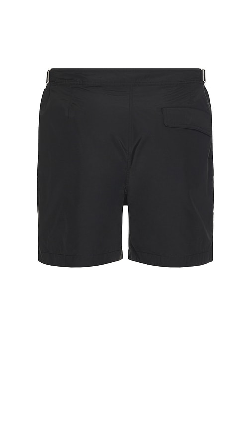 Onia Calder Buckle 5 Swim Trunk In Black
