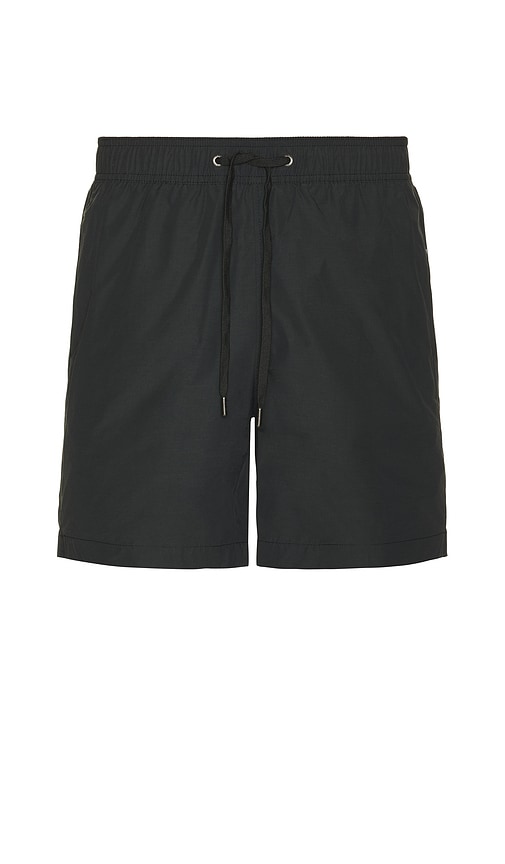 Charles 7 Swim Trunks in Black. - size S (also in L, M, XL/1X)