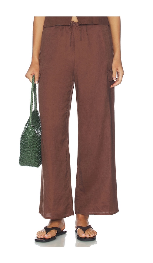 onia Air Linen Cargo Pant