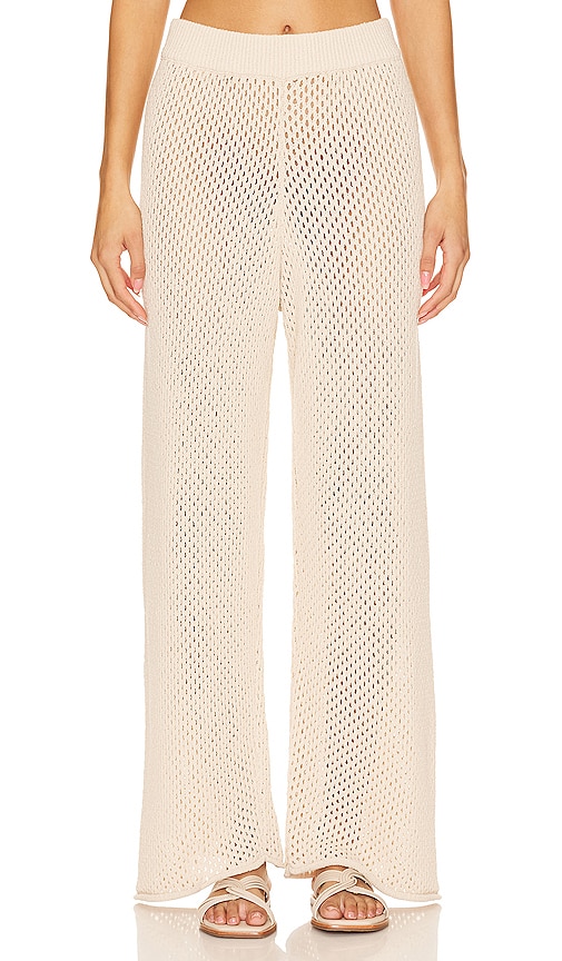 Avia Wide Leg Pants, Taupe