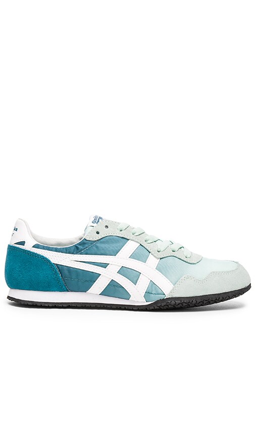 Onitsuka Tiger Serrano in Palm House and White | REVOLVE