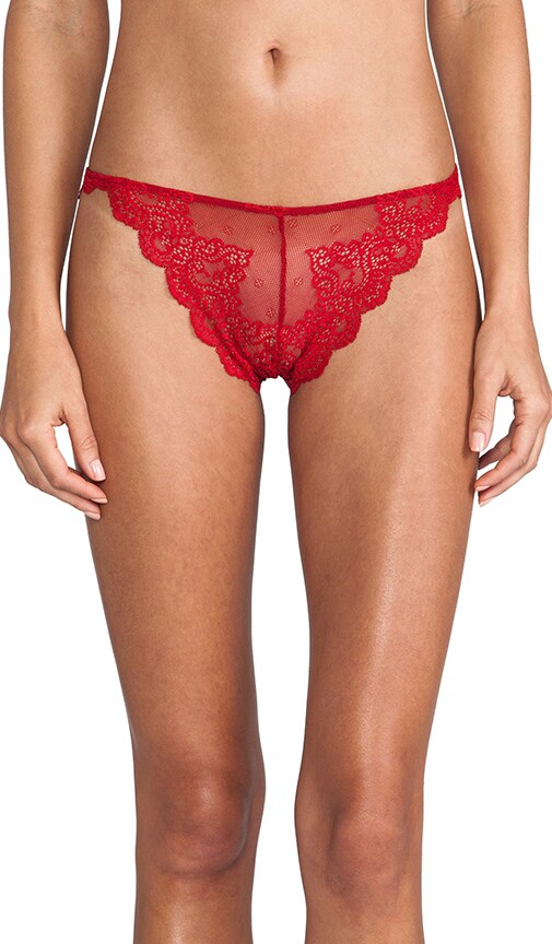 So Fine Lace Thong