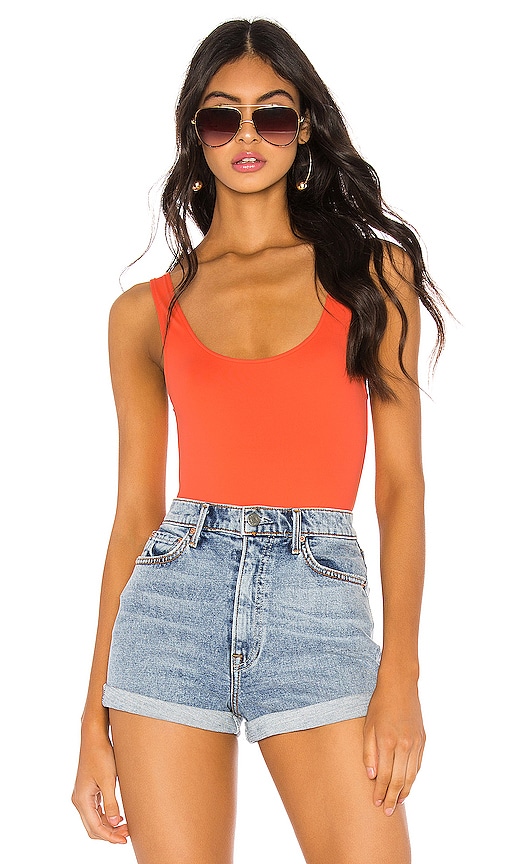 Only Hearts Delicious Tank Bodysuit in Popsicle | REVOLVE