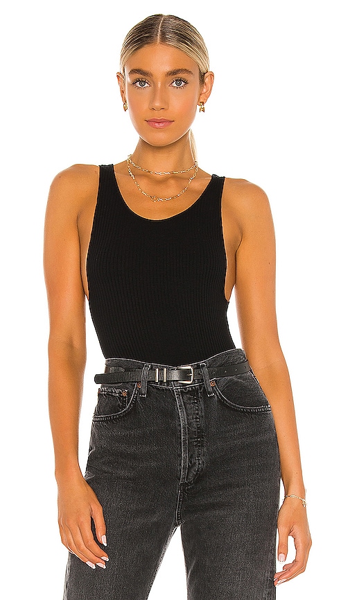 Only Hearts Tank Bodysuit in Black | REVOLVE