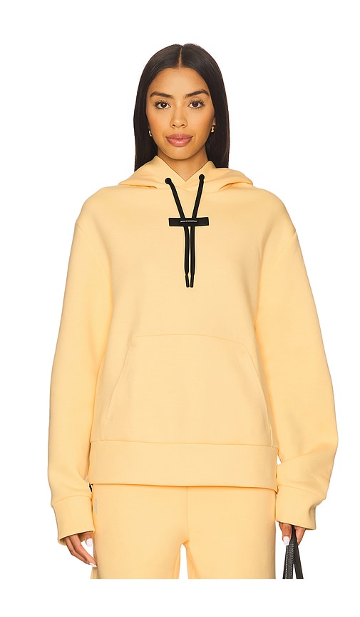 On Focus Tech Hoodie In Yellow