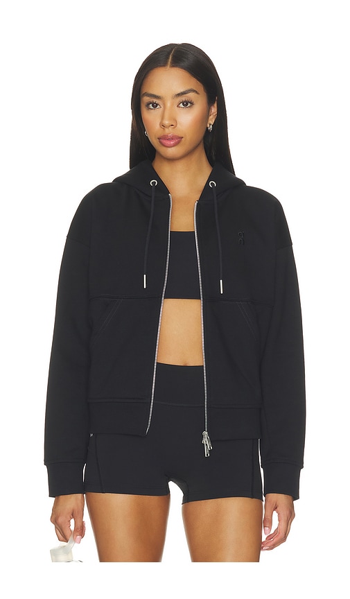 On Club Collective FZ Hoodie in Black. - size L (also in M, S, XS)