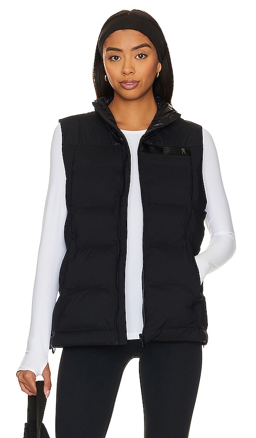 On Challenger Puffer Vest in Black