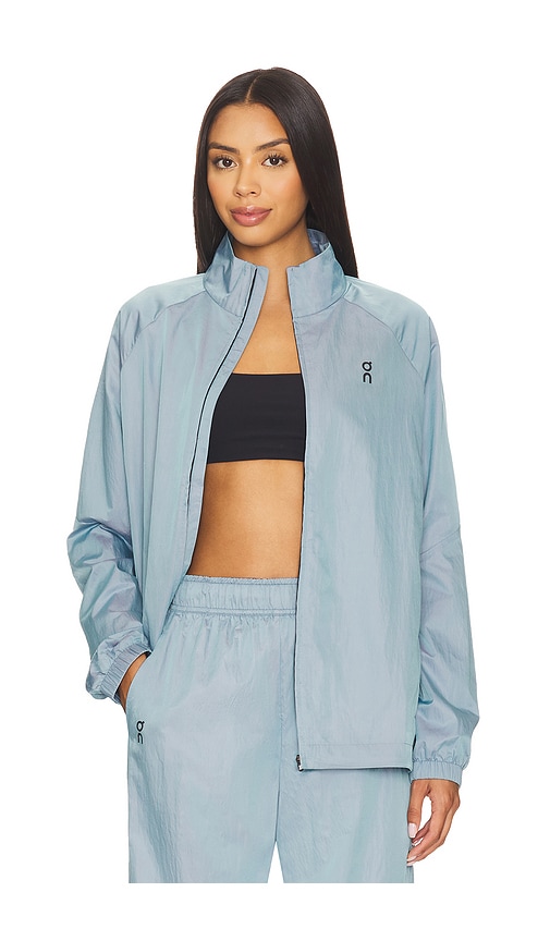 Court Jacket in Slate. - size S (also in L, M, XS)
