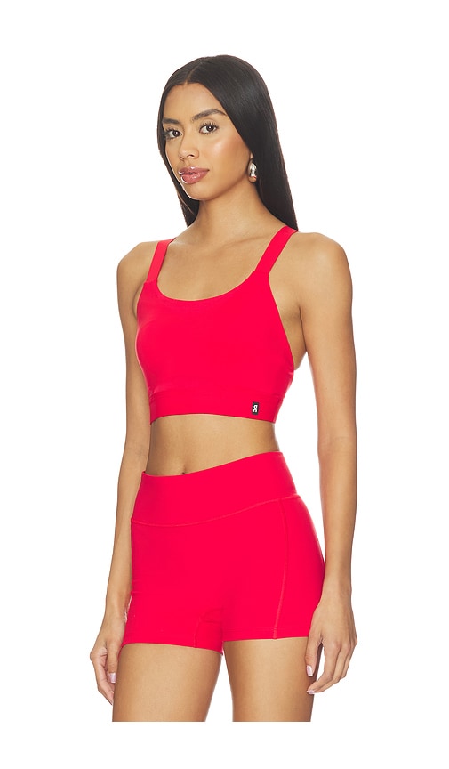 On Performance Bra In Red