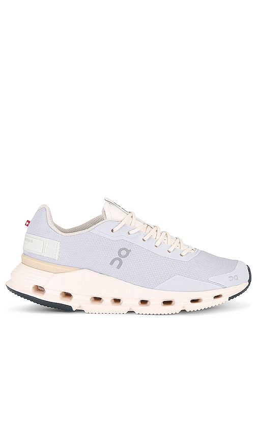 On Cloudnova Form Sneaker in Lavender & Fawn