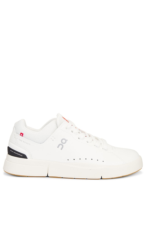 On The Roger Advantage Sneaker in White & Spice