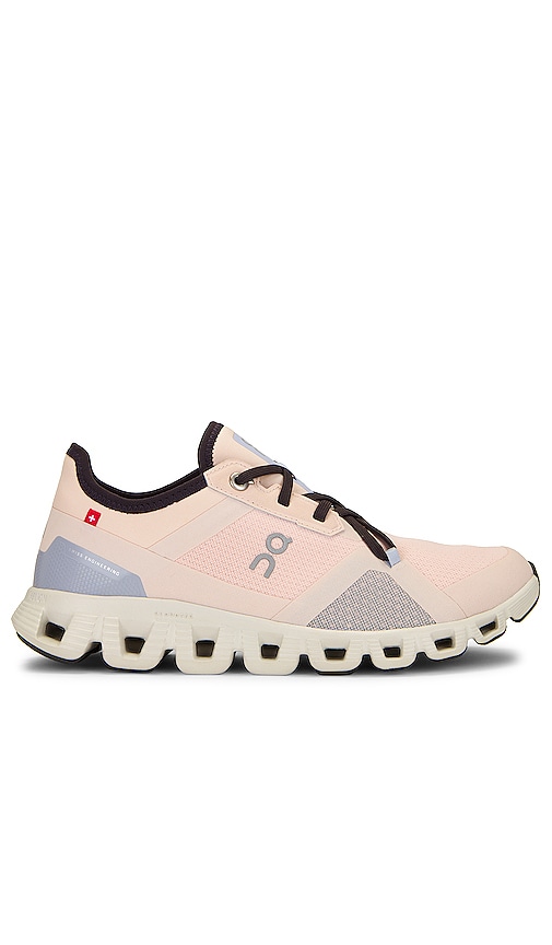 On Cloud X 3 Ad Sneaker in Shell & Heather