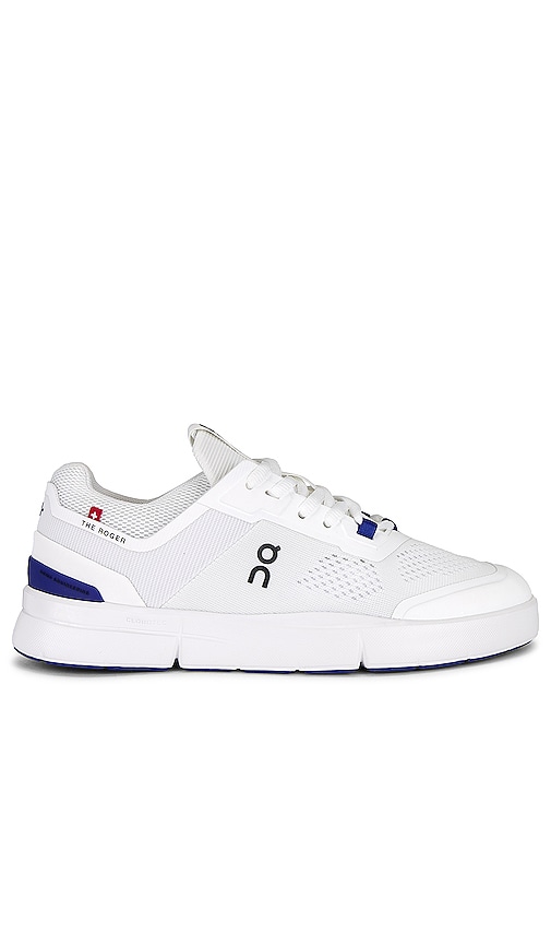 Shop On Roger Spin Sneaker In Undyed White & Indigo
