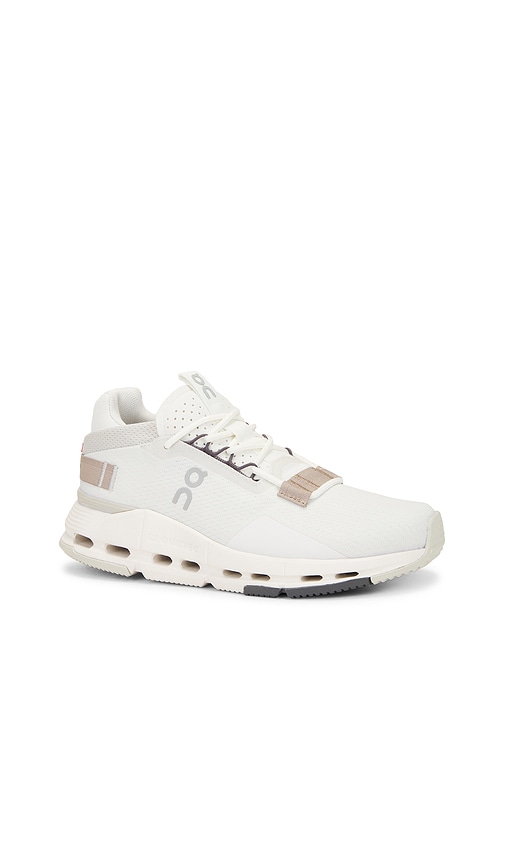 On Cloudnova 2 Sneaker In Ice & Sand