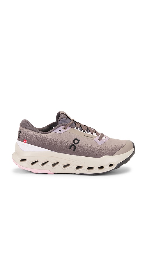 On Cloudsurfer Trail 2 Wp Sneaker In Black