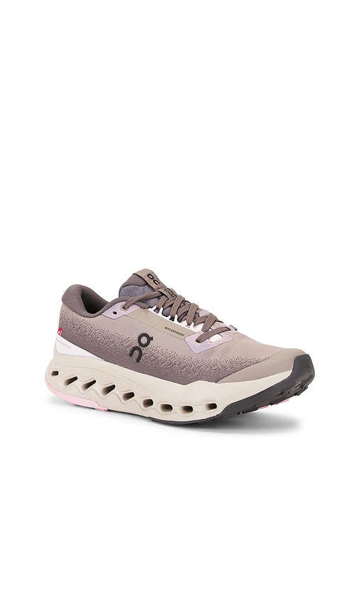 On Cloudsurfer Trail 2 Wp Sneaker In Black
