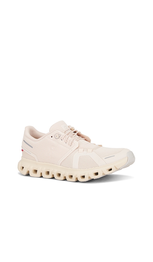 On Cloud Six Mesh Panel Sneakers In Pink