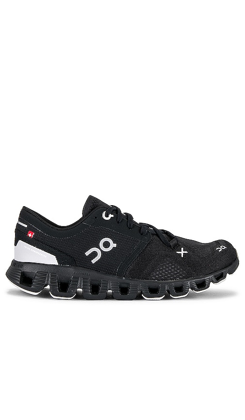 On Cloud X 3 Sneaker In Black