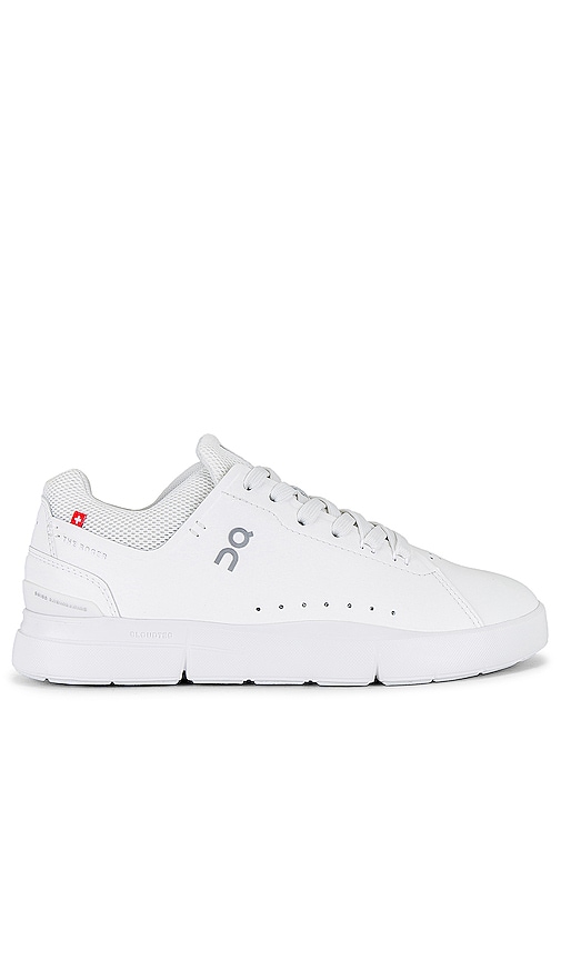 Shop On The Roger Advantage Sneaker In All White
